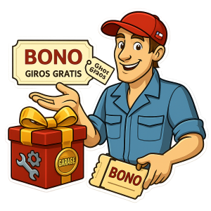 Bonos promociones Tragamonedas Garage