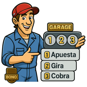 Cómo jugar slot Garage paso a paso