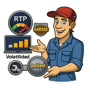 RTP volatilidad jackpot Garage slot