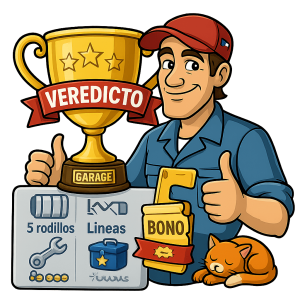 Veredicto final Tragamonedas Garage